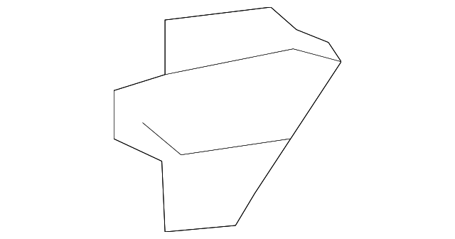 52175-01010 REINFORCEMENT SIDE REINF, RIGHT
