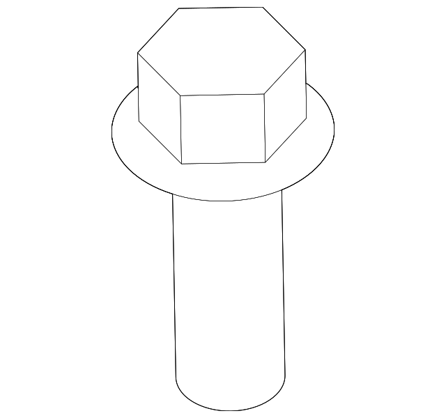 90109-A0016 UPPER RETAINER BOLT