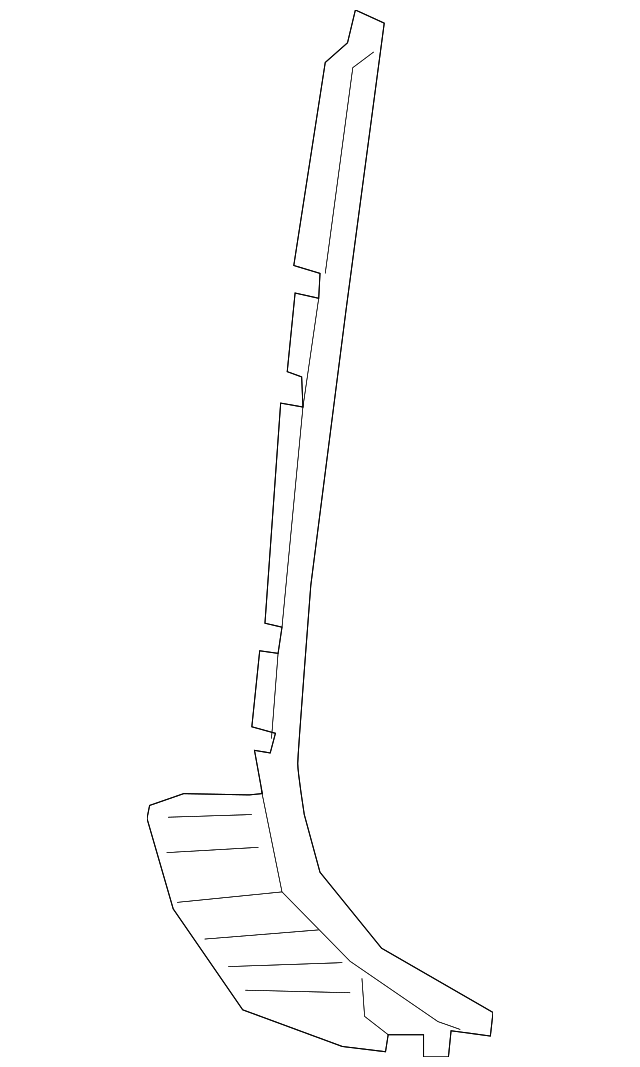 62316-24050-C0 OPENING TRIM, LEFT