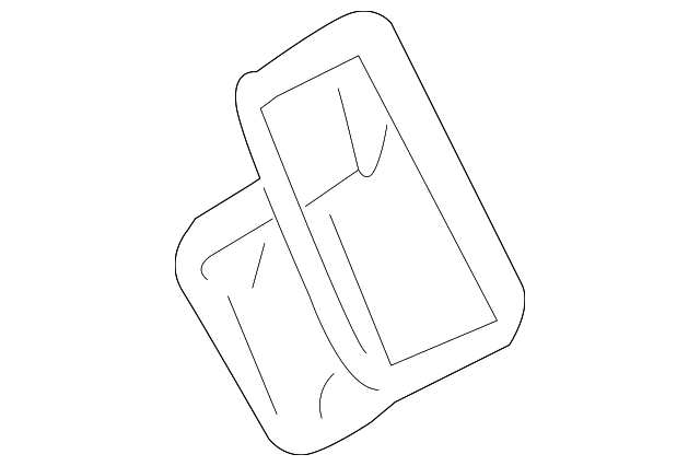 68004775AA Деталь CENTER DUCT, LEFT