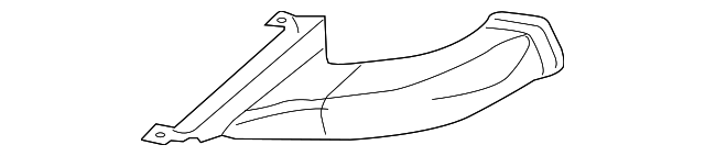 68004773AA Деталь DEFROSTER DUCT, LEFT