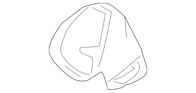 68010419AA Деталь LOWER DUCT, RIGHT
