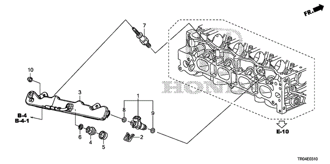 CIVIC SEDAN FUEL INJECTOR (1.8L)