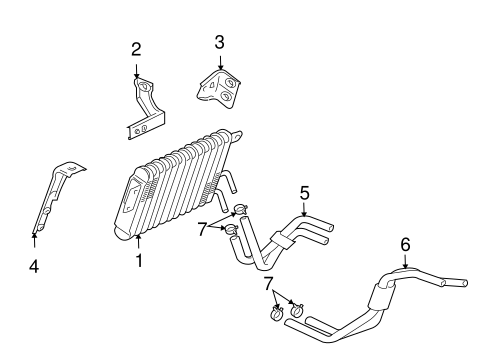 Endeavor TRANS OIL COOLER