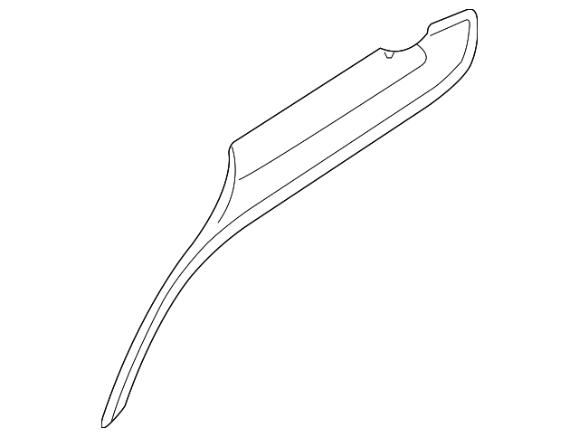 87741-1F000 Деталь WHEEL FLARE, LEFT