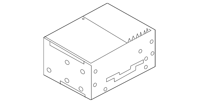 28185-9CH3A Деталь AM/FM CD