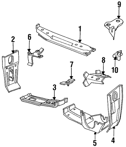 840Ci BRACKETS
