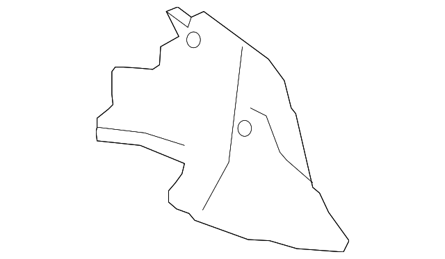 0XS13VXLAF WHEELHOUSE COVER, LEFT