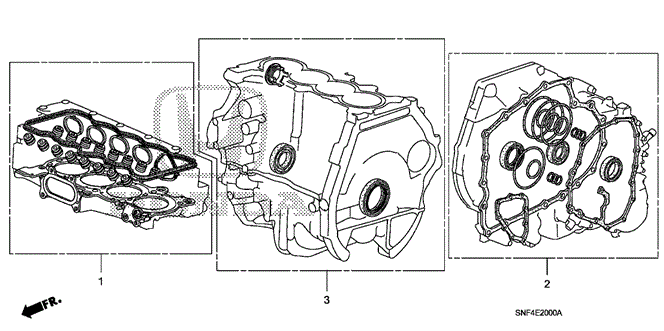 ENGINE/GASKET KIT for 2011 Honda CIVIC NGV #1