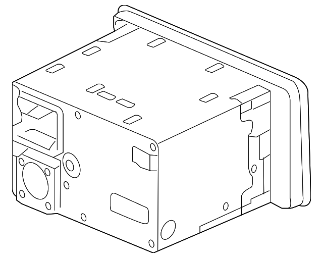 8P0-035-193-F Деталь DISPLAY UNIT