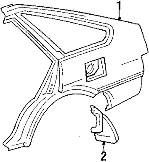Corolla QUARTER PANEL