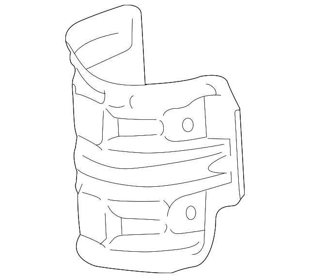 25586-0V020 Деталь LOWER INSULATOR
