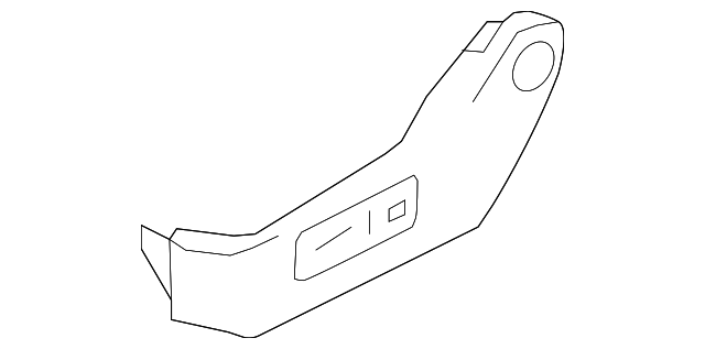 88011-0W100-J9 Деталь SIDE COVER, LEFT