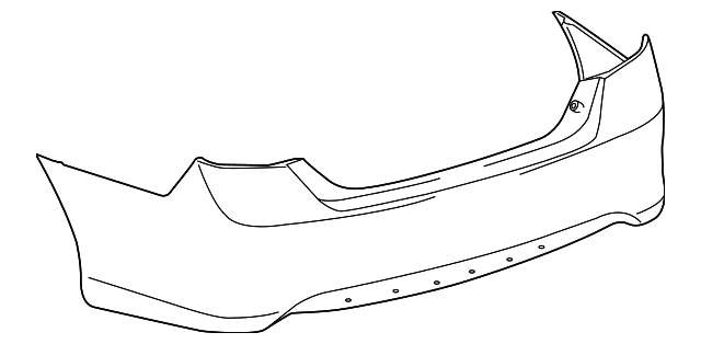 52159-06961 Деталь BUMPER COVER