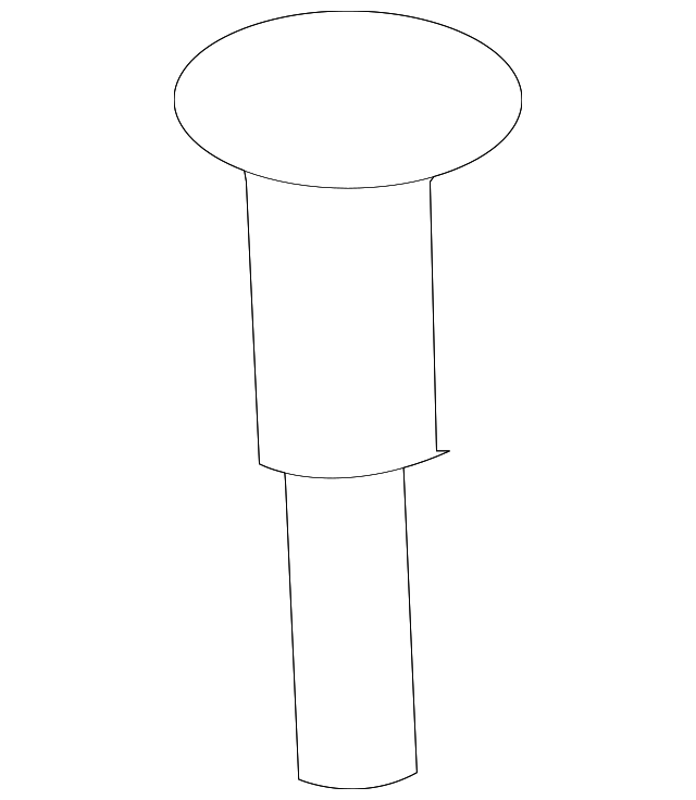 89042188 Деталь HEADREST GUIDE, RIGHT