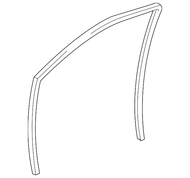 68151-47010 RUN CHANNEL, LEFT