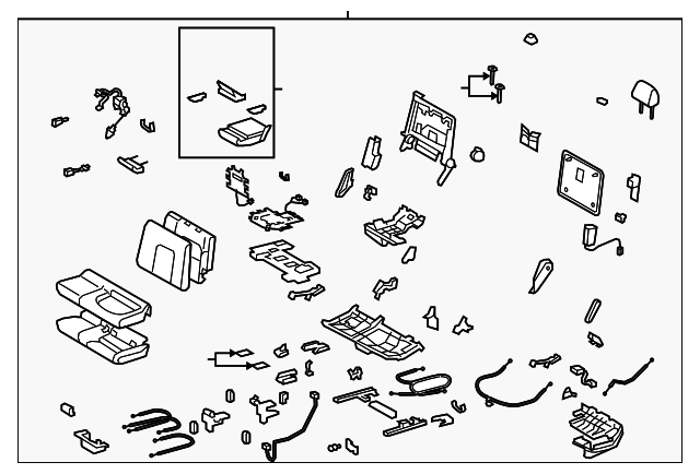 71400-60F70-B4 Деталь SEAT ASSY, LEFT