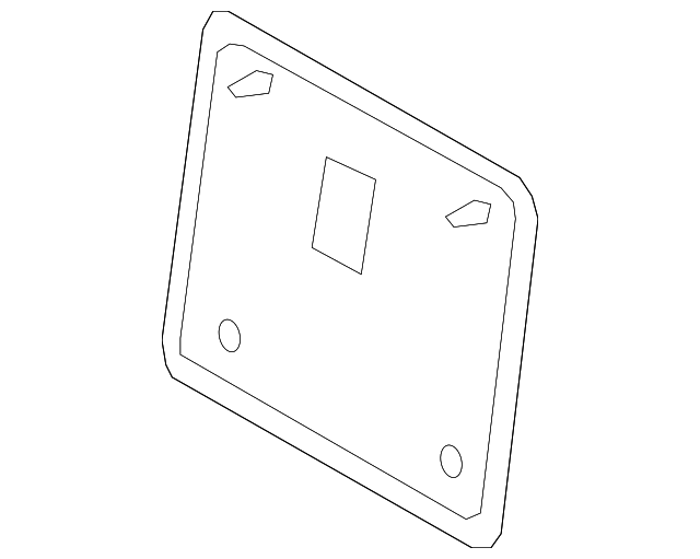71702-60130-B0 Деталь SEAT BACK PANEL, LEFT