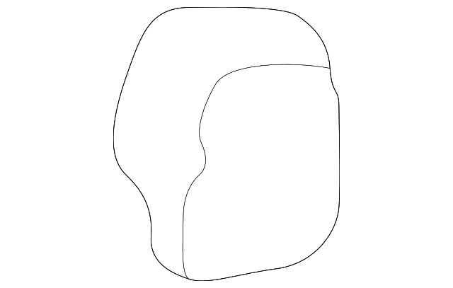 88811-2D500-LK Деталь ANCHOR COVER, LEFT