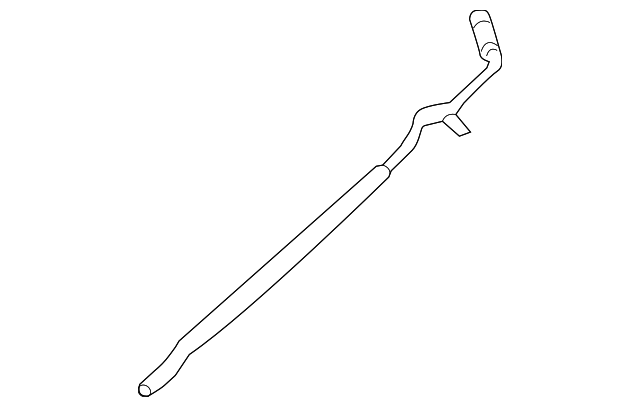 AL8Z-78502C53-A Деталь DRAIN HOSE, LEFT