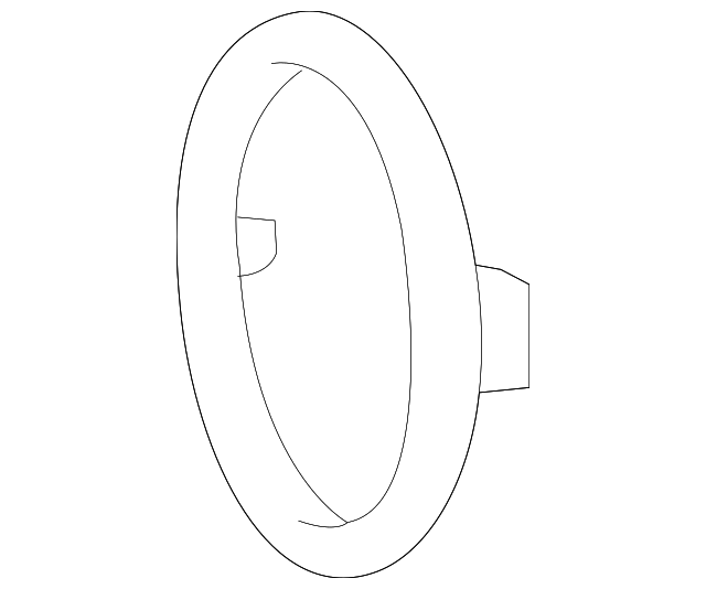 SU003-01916 Деталь TRIM RING, LEFT