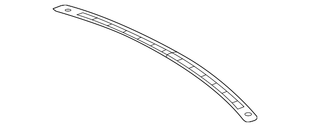 SU003-01948 Деталь DEFROSTER GRILLE