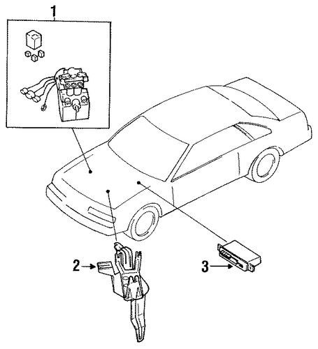 Q45 ABS COMPONENTS