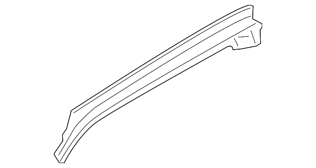 51525AE34A Деталь RAIL REINF, RIGHT