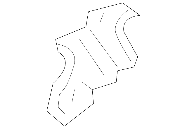 53620AE13A Деталь SIDE SUPPORT, RIGHT