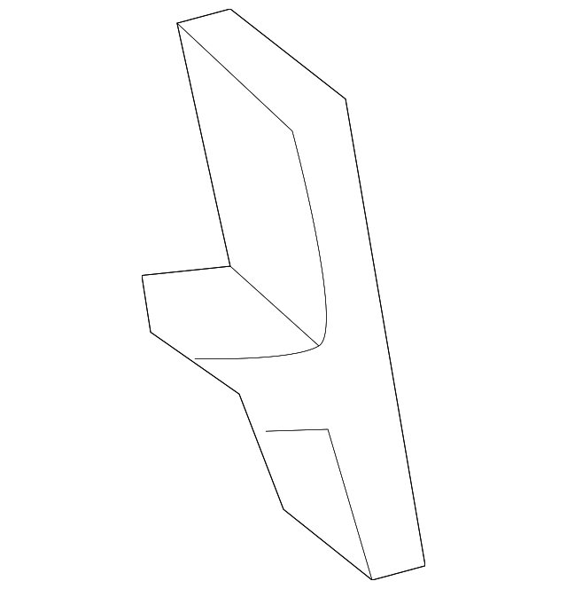 3D4-861-327-A Деталь MOUNT, LEFT