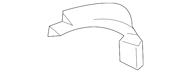 3D0-863-777-D Деталь SOUND ABSORBER, LEFT