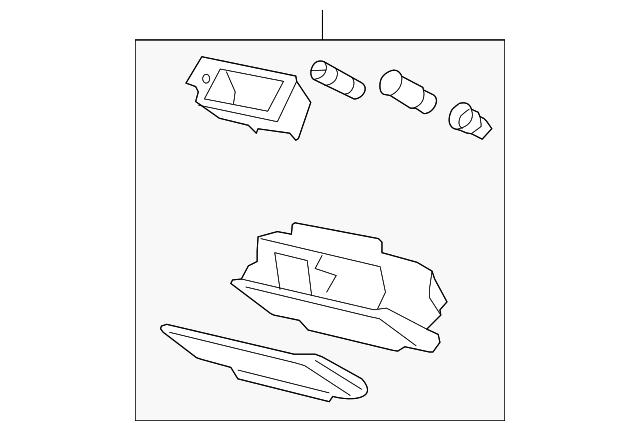 3D4-857-459 Деталь ASHTRAY ASSY, LEFT