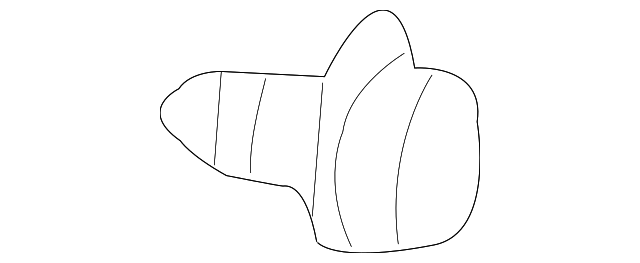 9XB0-79-4301 Деталь DOOR TRIM PANEL FASTENER, LEFT