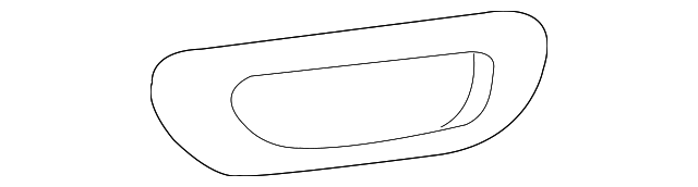 ZZP0-57-981-27 Деталь SEAT BELT BEZEL, RIGHT