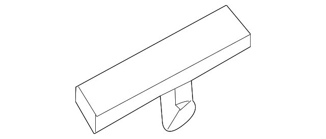 797145L300 Деталь BACK GLASS SPACER