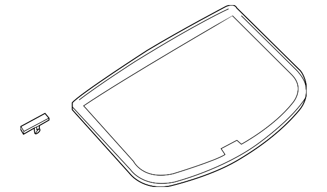 79700AM600 Деталь BACK GLASS