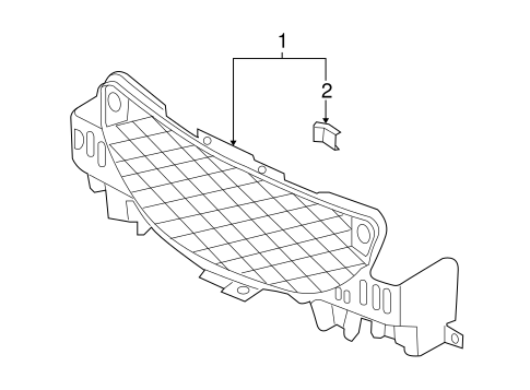 RX-8 GRILLE & COMPONENTS