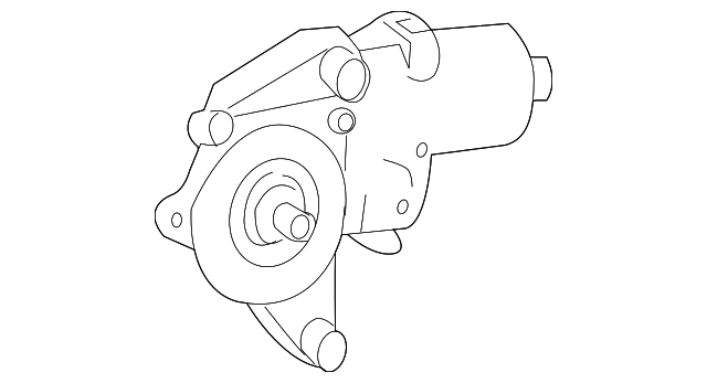 204-820-05-42 Деталь MOTOR, LEFT