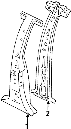 MPV CENTER PILLAR