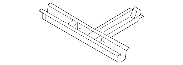 65830-2W000 Деталь REAR CROSSMEMBER