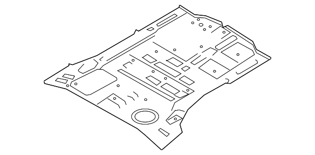 65512-4Z000 Деталь FLOOR