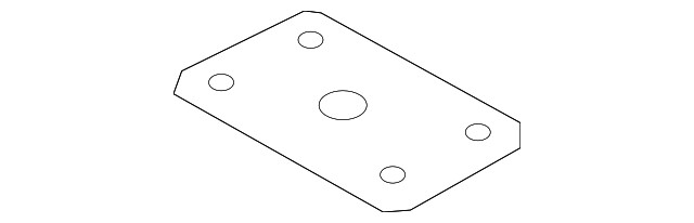 65885-2W000 Деталь REAR REINF BRACKET