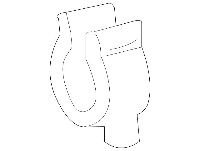 5117625AA Деталь COOLER LINE UPPER CLIP