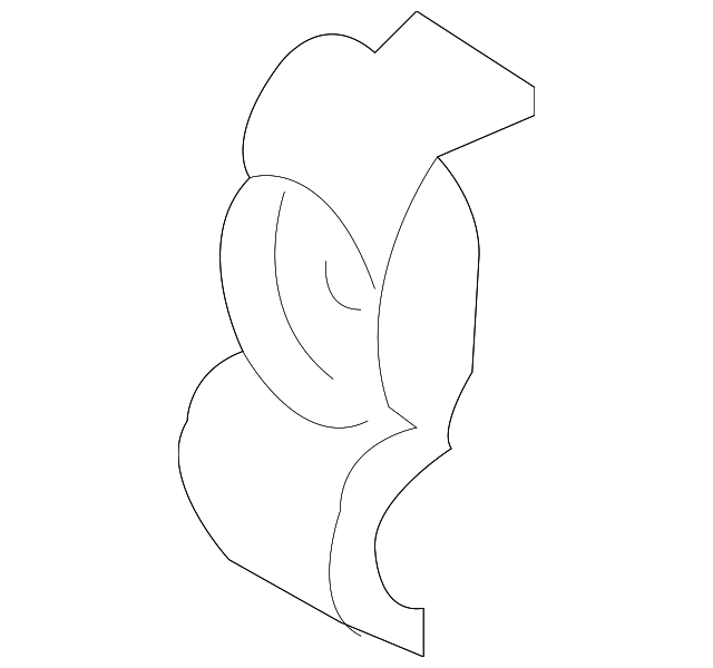 68006686AA Деталь COOLER LINE CLAMP