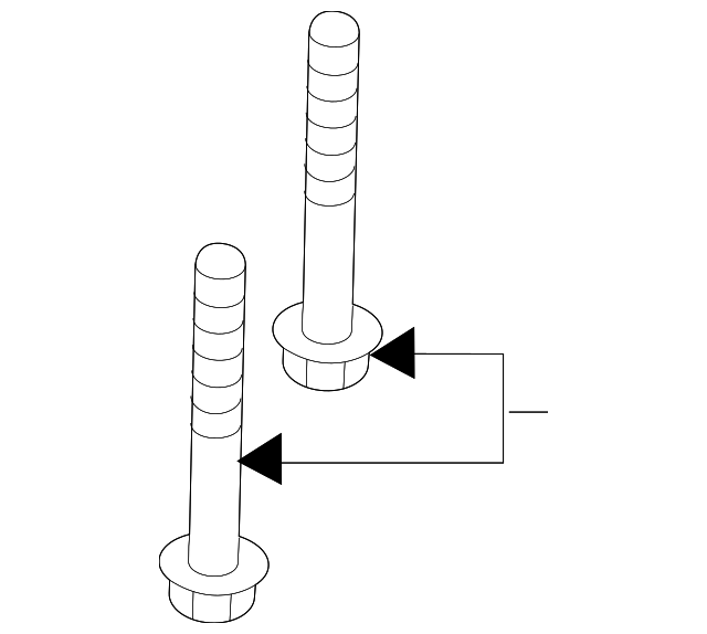 -W711107-S439 Деталь LOWER CNTRL ARM MOUNT BOLT, LEFT