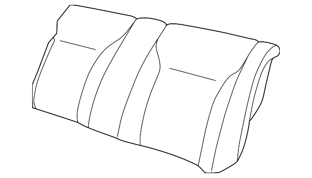 YJ671DVAA Деталь SEAT BACK COVER