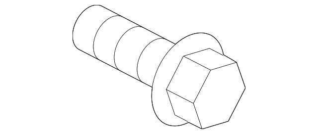 19317733 Деталь HIGH MOUNT LAMP BOLT