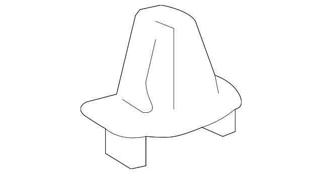 75875-50010 WHEEL OPNG MLDG CLIP, RIGHT