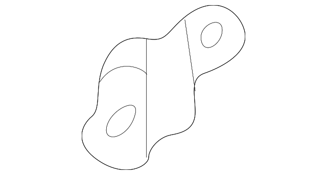 1J9-813-389 Деталь BUMPER BRACKET RETAINER