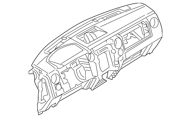 AL3Z-1504320-BA Деталь INSTRUMENT PANEL